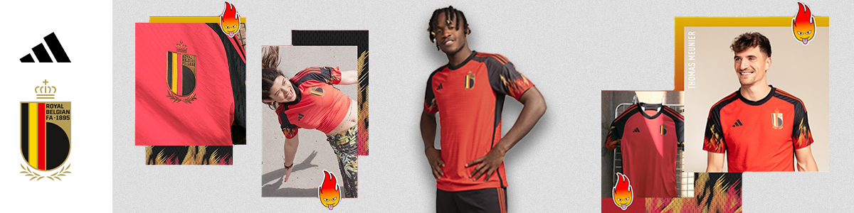 Belgium 22 Home Jersey