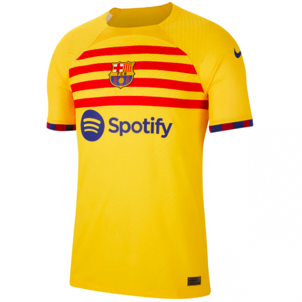 Barcelona Senyera Fourth Player Version Football Shirt 22/23