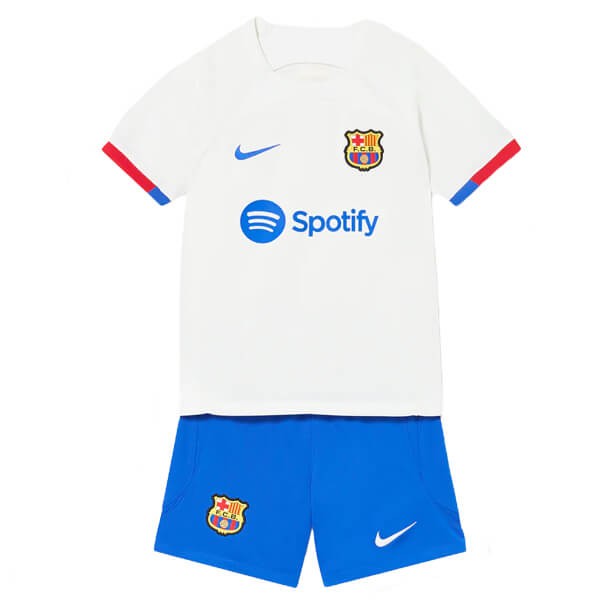 Barcelona Away Kids Football Kit 23/24