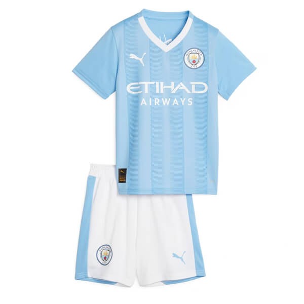 Manchester City Home Kids Football Kit 23/24
