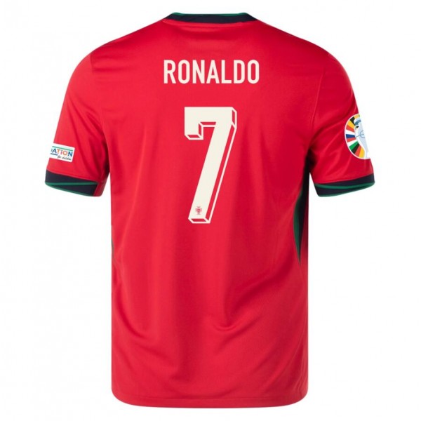 Cristiano Ronaldo Portugal Home Jersey 2024
