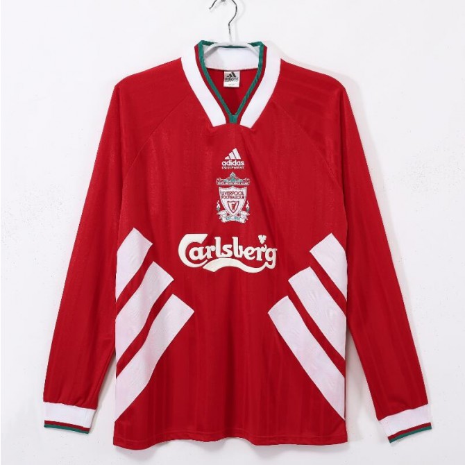 Retro Liverpool Home Long Sleeve Jersey 1993/95