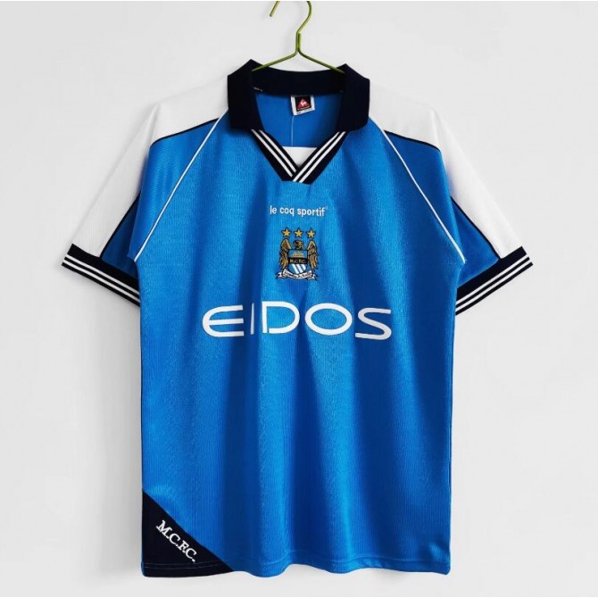 Retro Manchester City Home Jersey 1999/01