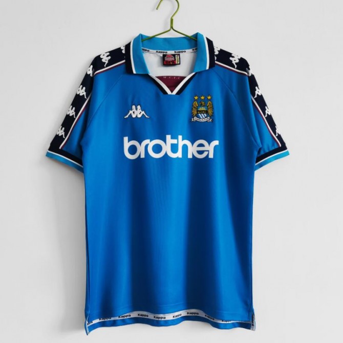 Retro Manchester City Home Jersey 1997/98