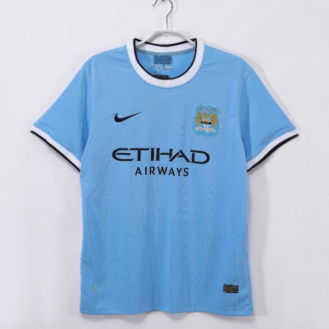 Retro Manchester City Home Jersey 2013/14