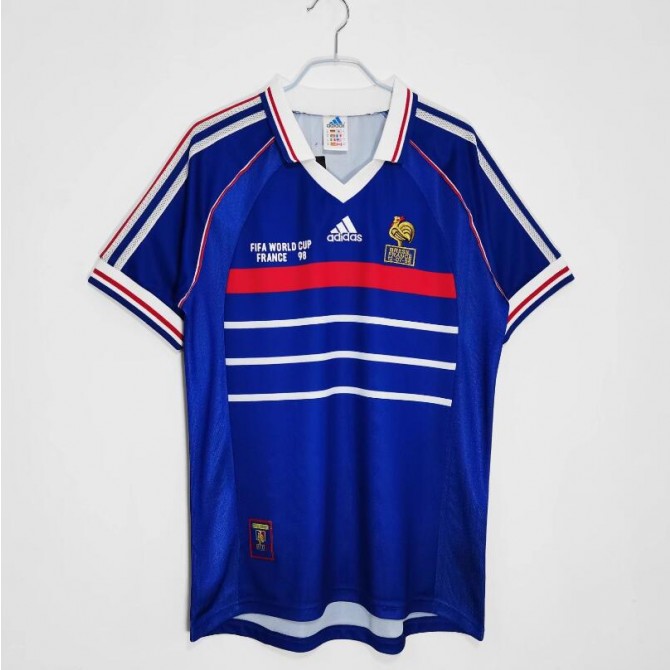 Retro France Home Jersey 1998 - Finals