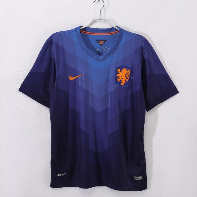 Retro Netherlands Away Jersey 2014