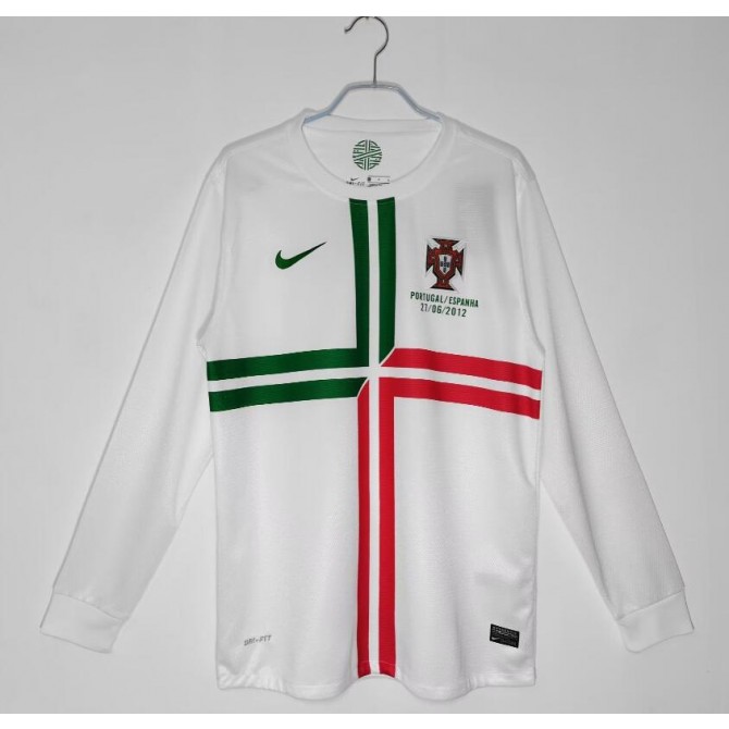 Retro Portugal Away Long Sleeve Jersey 2012/13