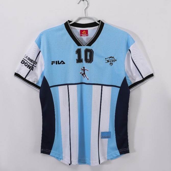 Retro Argentina Maradona Home Jersey 2001