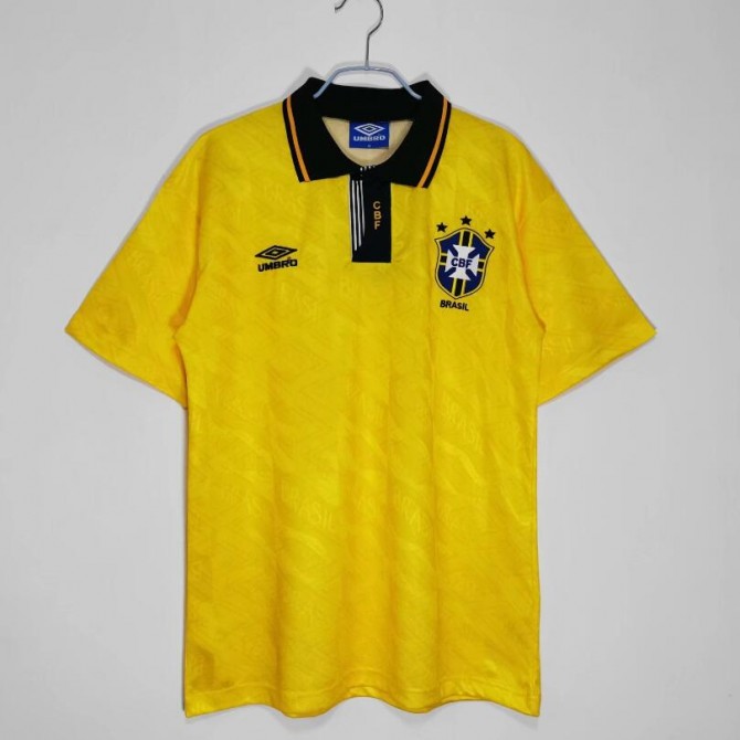 Retro Brazil Home Jersey 1991/93