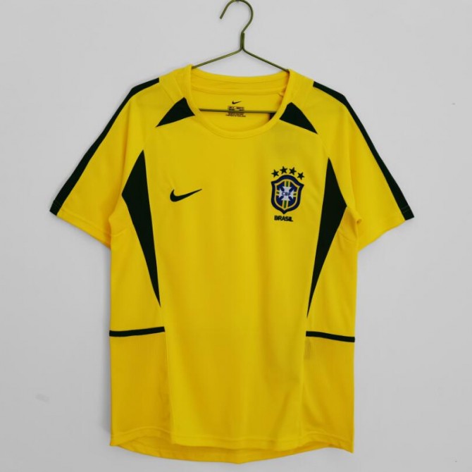 Retro Brazil Home Jersey 2002