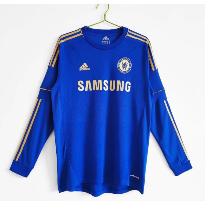 Retro Chelsea Home Long Sleeve Jersey 2012/13