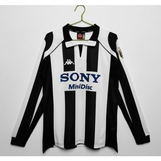 Retro Juventus Home Long Sleeve Jersey 1997/98