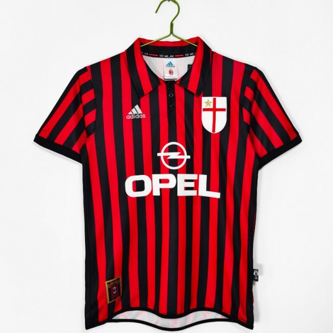 Retro AC Milan Home Jersey 1999/00
