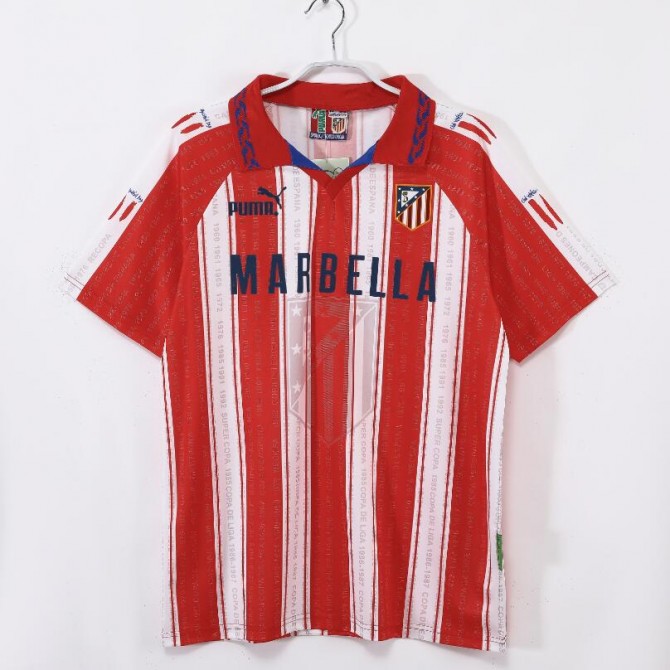 Retro Atletico Madrid Home Jersey 1995/96
