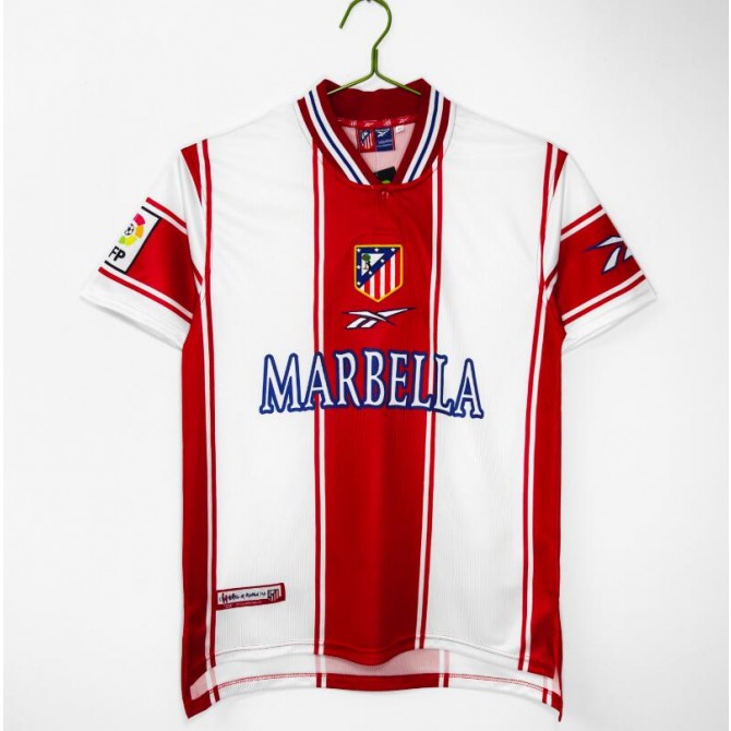 Retro Atletico Madrid Home Jersey 1999/00