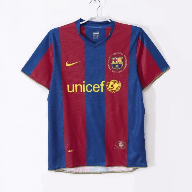 Retro Barcelona Home Jersey 2007/08