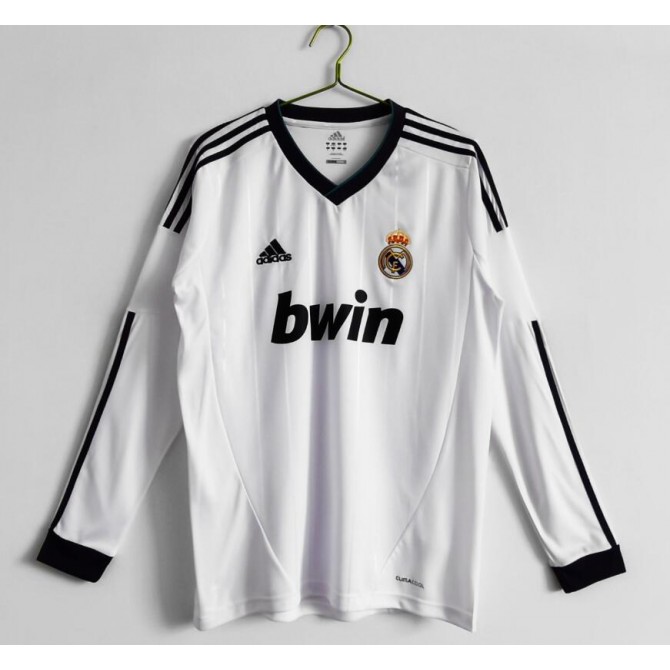 Retro Real Madrid Home Long Sleeve Jersey 2012/13