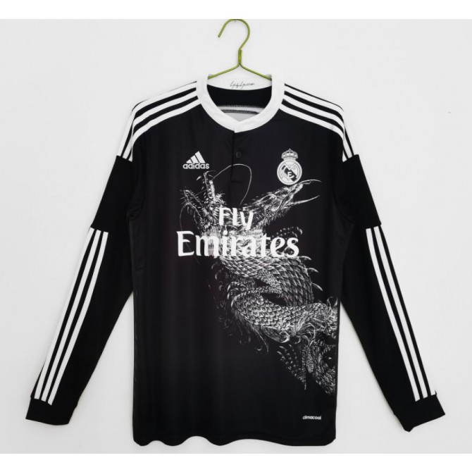 Retro Real Madrid Third Long Sleeve Jersey 2014/15