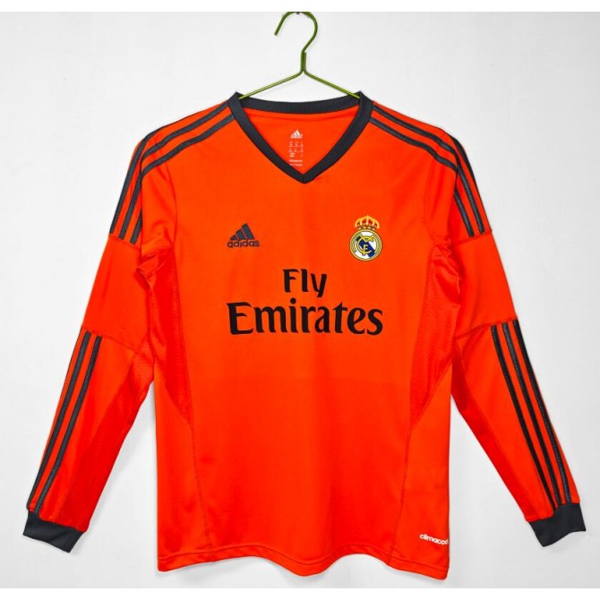Retro Real Madrid Third Long Sleeve Jersey 2013/14