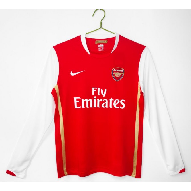 Retro Arsenal Home Long Sleeve Jersey 2006/07