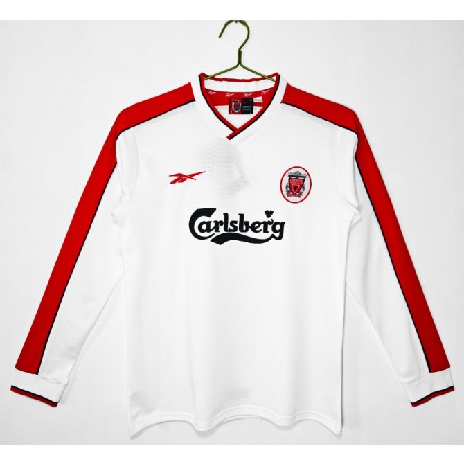 Retro Liverpool Away Long Sleeve Jersey 1998