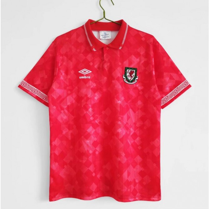 Retro Wales Home Jersey 1990/92