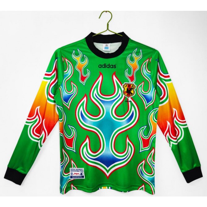 Retro Japan Goalkeeper Long Sleeve Jersey 1998