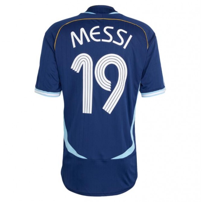 Retro Argentina Messi Away Jersey 2006