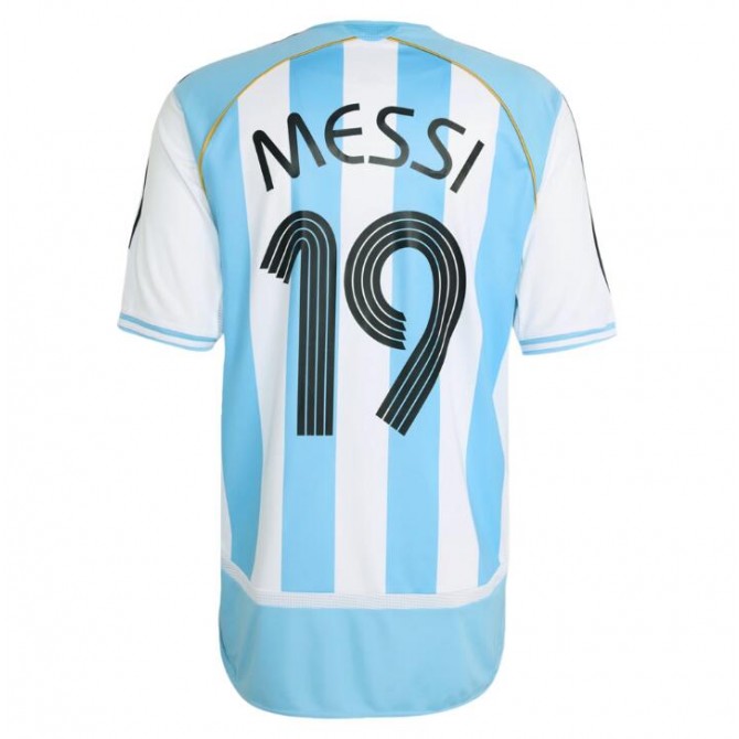 Retro Argentina Messi Home Jersey 2006