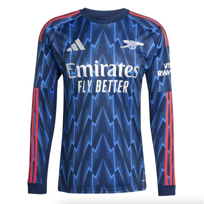 Arsenal Away Long Sleeve Jersey 25/26