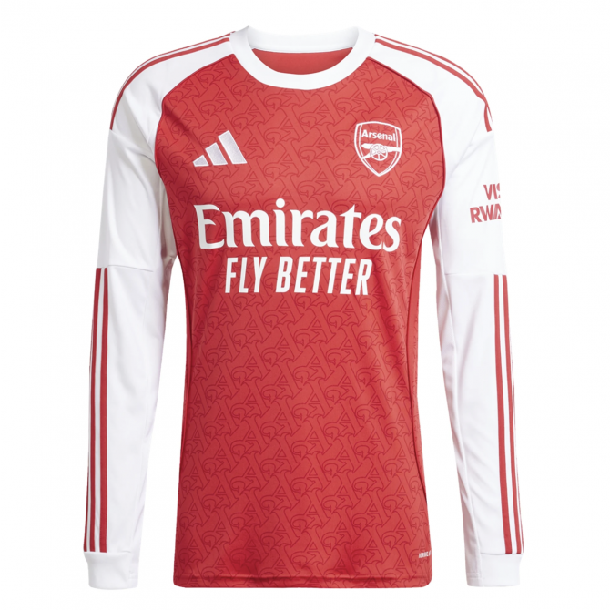 Arsenal Home Long Sleeve Jersey 25/26