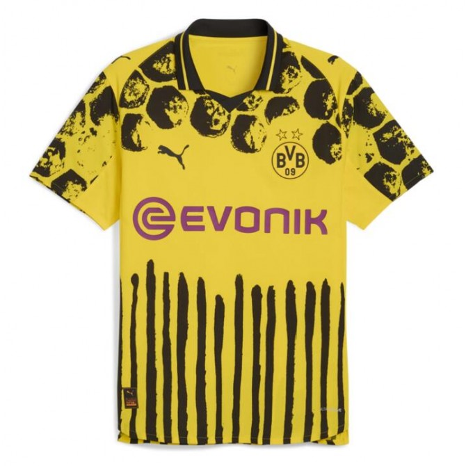 Borussia Dortmund KIDSUPER Home Player Version Jersey 2025