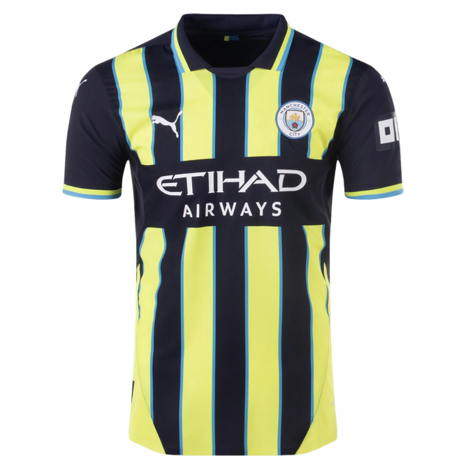 Manchester City Player Version Away Jersey 24/25