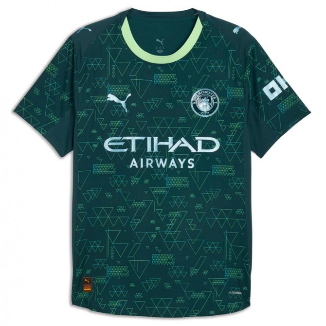 Manchester City Fourth Player Version Jersey 25/26