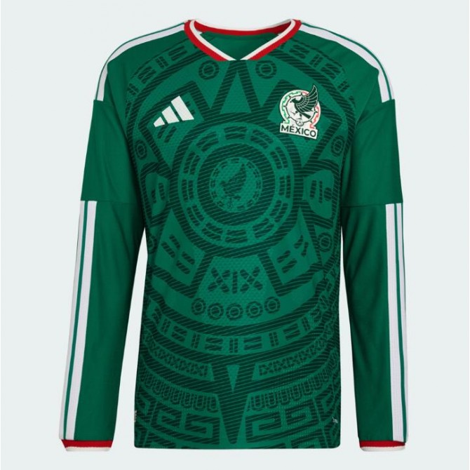 Mexico Home Long Sleeve Player Version Jersey 2026