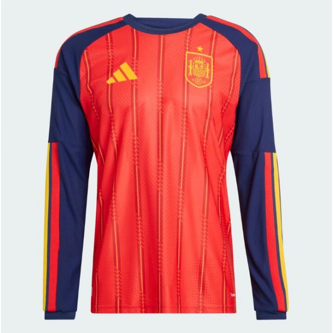 Spain Home Long Sleeve Player Version Jersey 2026