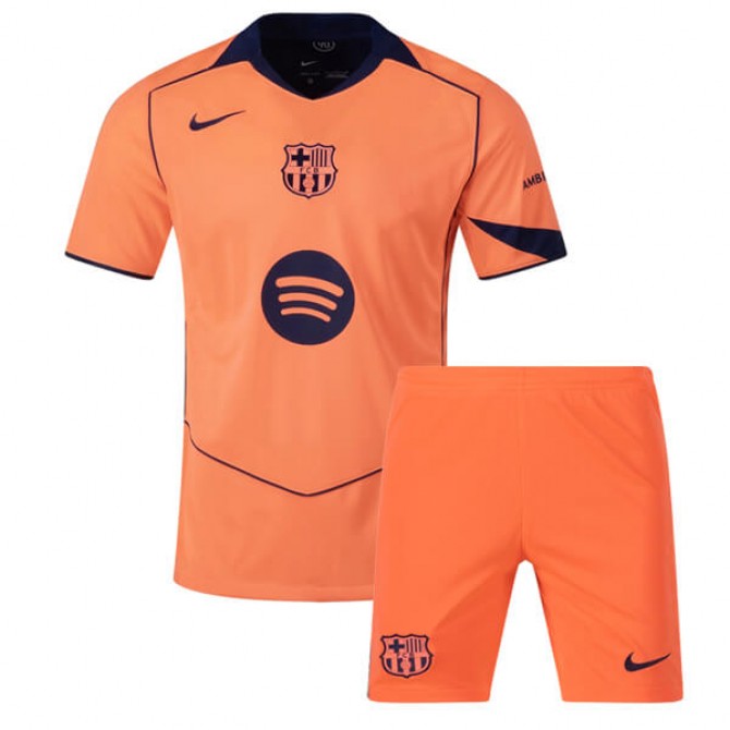 Barcelona Third Kids Kit 25/26