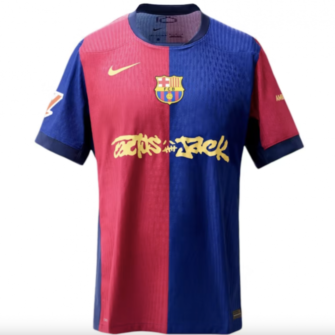 Barcelona x Travis Scott Limited Edition Home Jersey 24/25