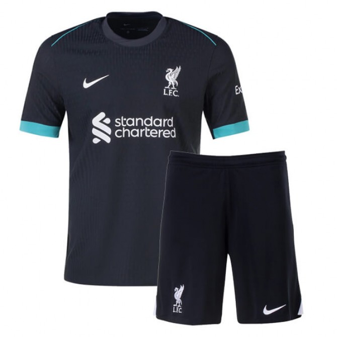 Kids Liverpool Away Kit 24/25