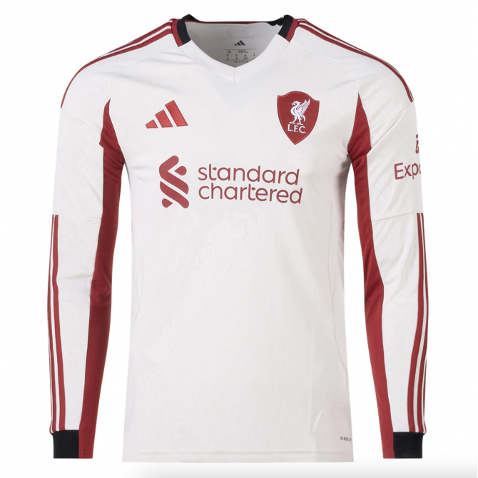 Liverpool Away Long Sleeve Jersey 25/26