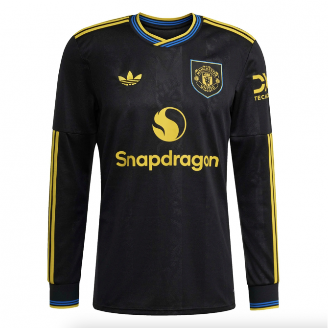 Manchester United Third Long Sleeve Jersey 25/26
