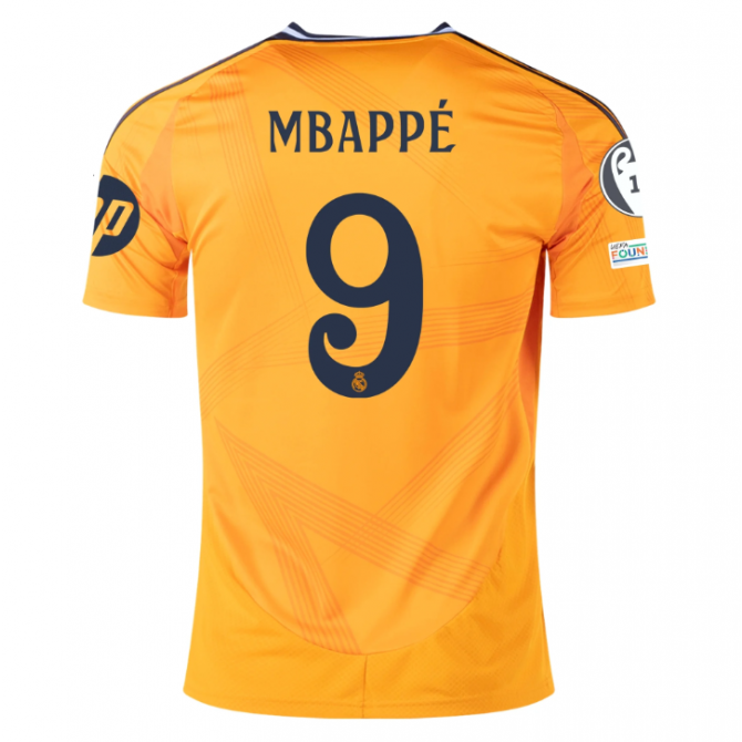 Kylian Mbappé Real Madrid Away Jersey 24/25