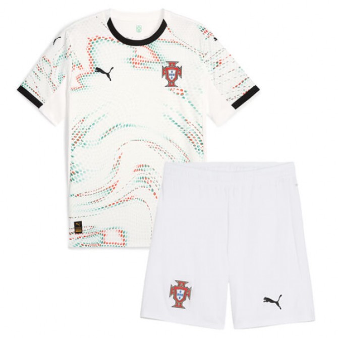 Kids Portugal Away Jersey 2025