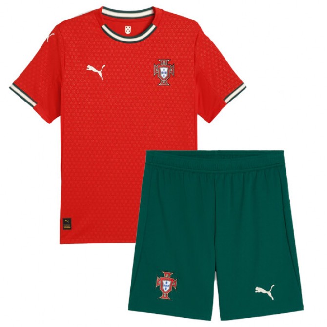 Kids Portugal Home Jersey 2025