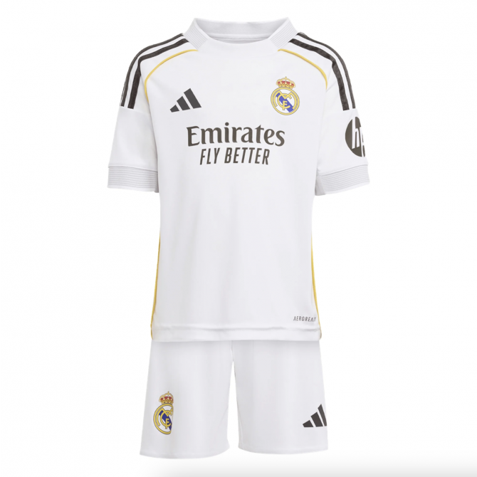 Real Madrid Home Kids Kit 25/26