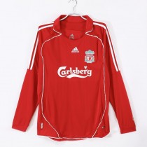 Retro Liverpool Home Long Sleeve Jersey 2006/07