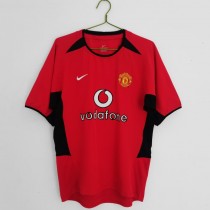 Retro Manchester United Home Jersey 2002/04