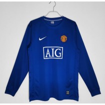 Retro Manchester United Third Long Sleeve Jersey 2008/09