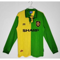 Retro Manchester United Third Long Sleeve Jersey 1992/94